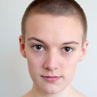 Headshot of Emily Hansel with white background